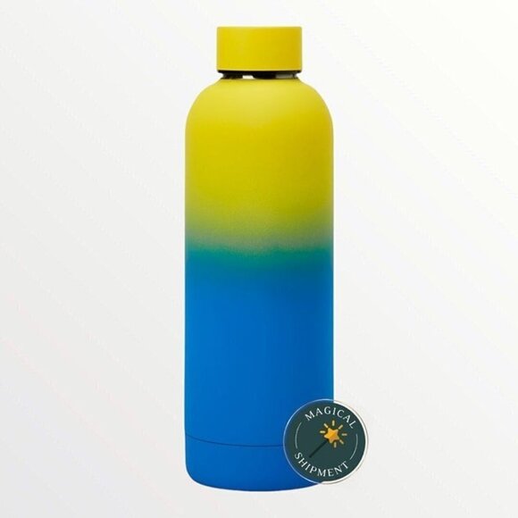 Disney Parks - Walt Disney World - Logo Neon Stainless Steel Water Bottle - Picture 2 of 3